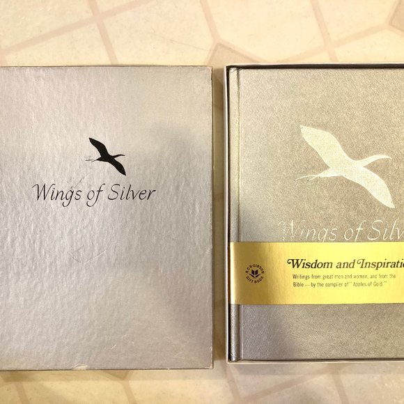 Vintage BOOKS "Wings of Silver" & "Apples of Gold" Words of Wisdom Set (RARE) - Picture 2 of 12